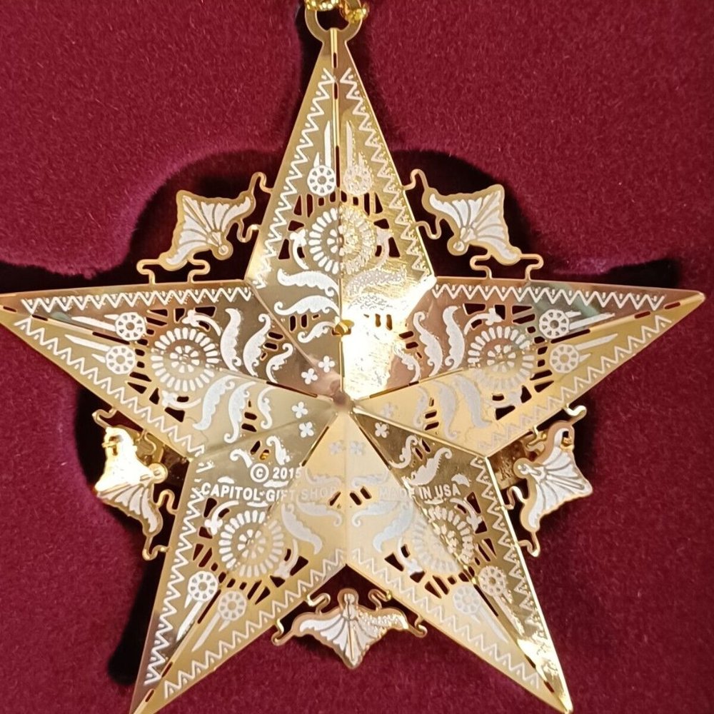 Texas State Capitol Ornament 2015 The Lone Star Christmas Collectible Box - Picture 8 of 8